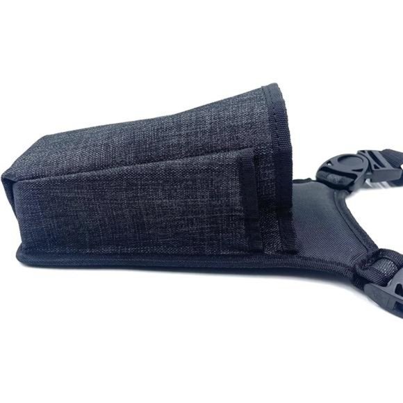 Payment Pouch with Sling/Waistbelt and Rugged Metal Belt Clip - Picture 4 of 7